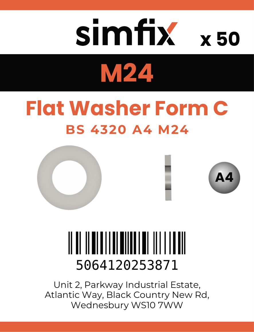 Simfix product label - BS4320CA424-T