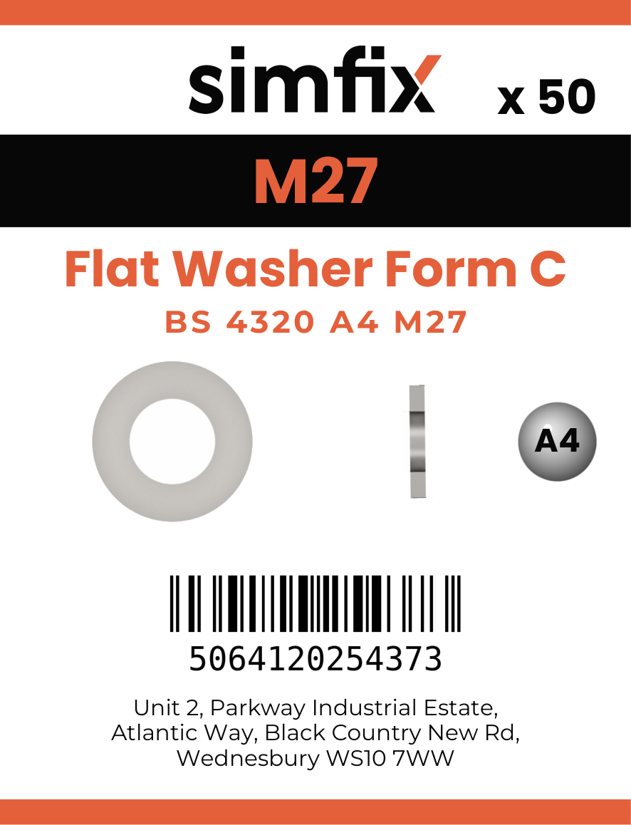 Simfix product label - BS4320CA427-T