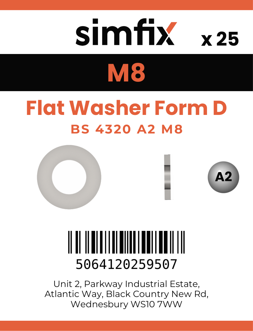 Simfix product label - BS4320DA208-D