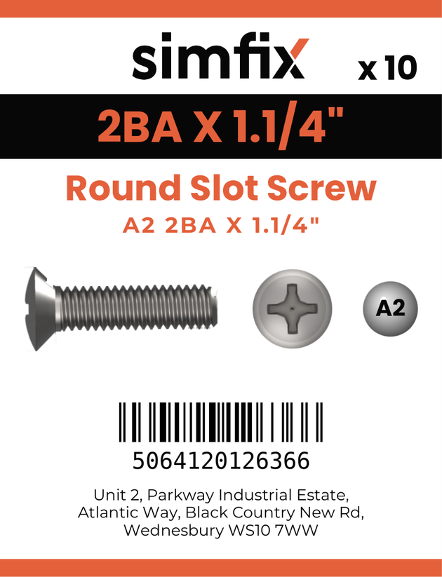 Simfix product label - BS57A22BA032-D