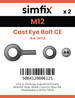 Simfix product label - CEBA4012-D