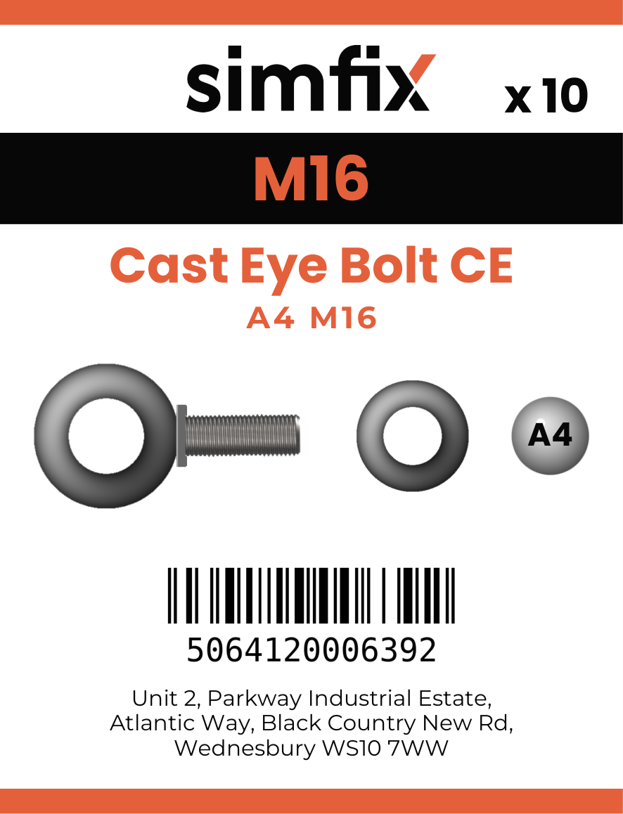 Simfix product label - CEBA4016-T