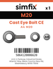 Simfix product label - CEBA4020-D
