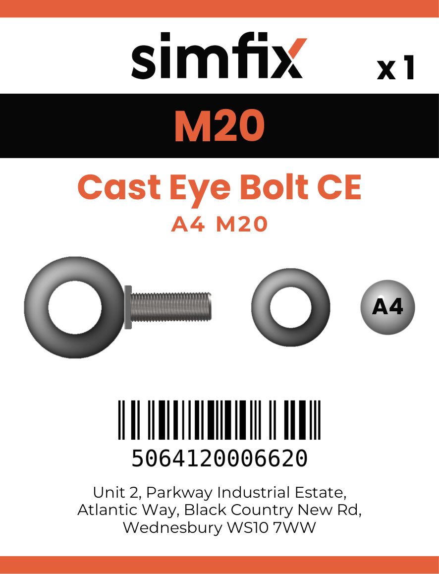 Simfix product label - CEBA4020-D