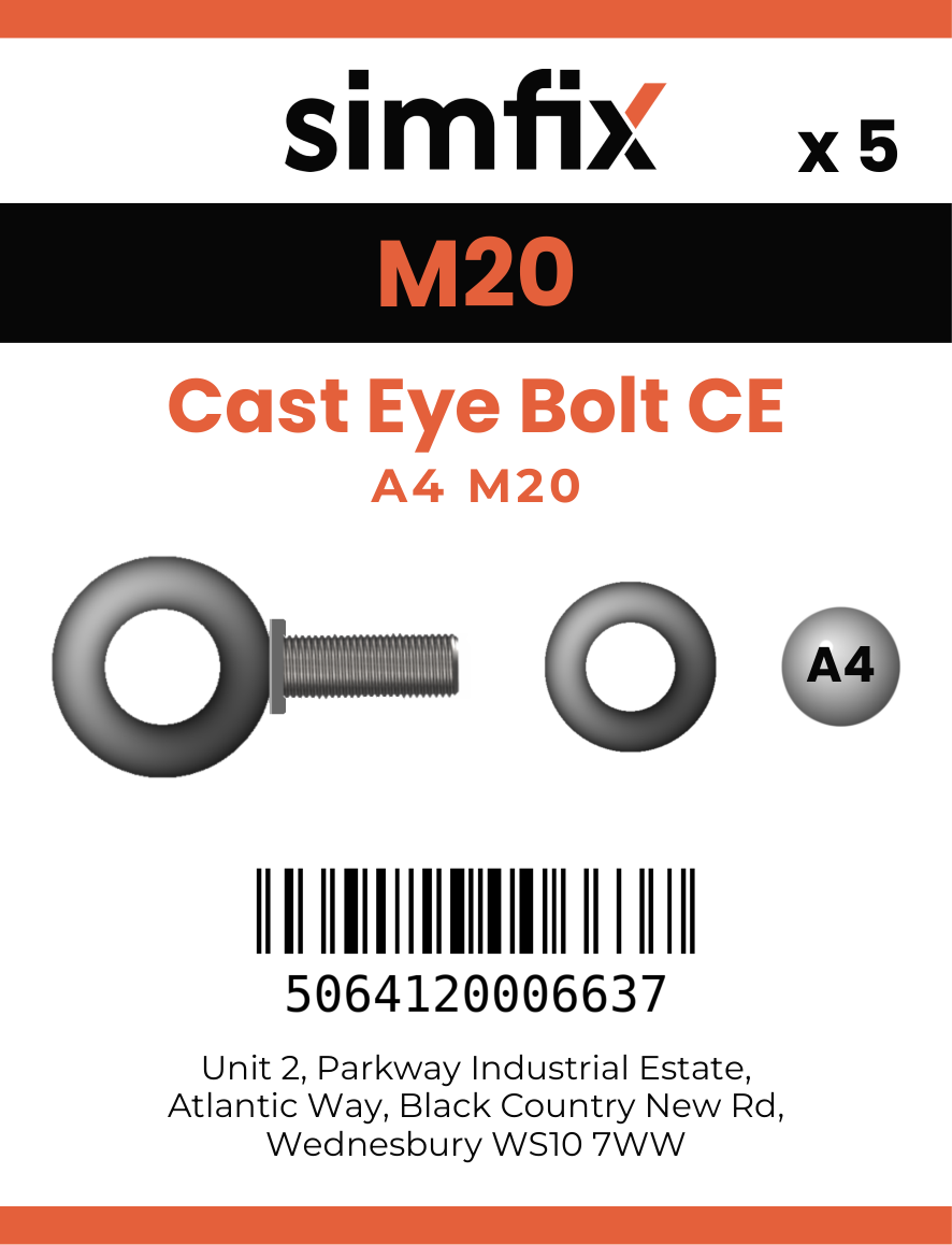 Simfix product label - CEBA4020-T