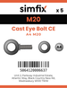 Simfix product label - CEBA4020-T
