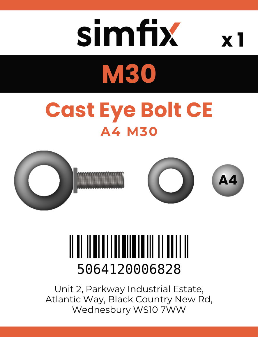 Simfix product label - CEBA4030-D