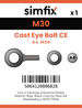 Simfix product label - CEBA4030-D