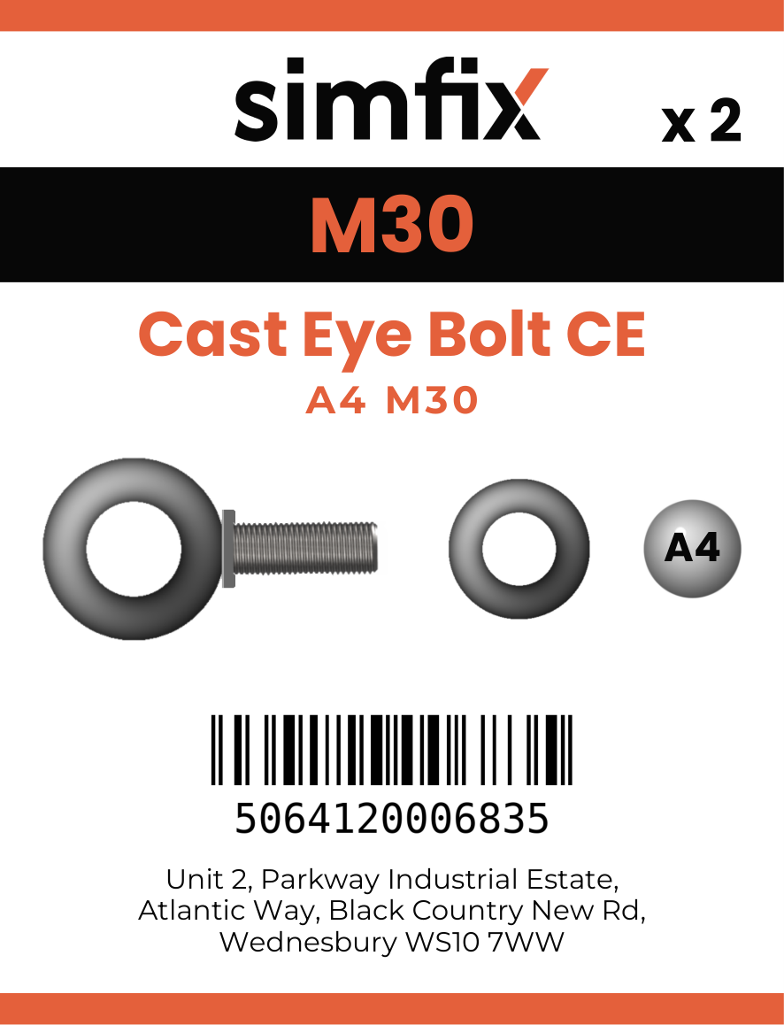 Simfix product label - CEBA4030-T