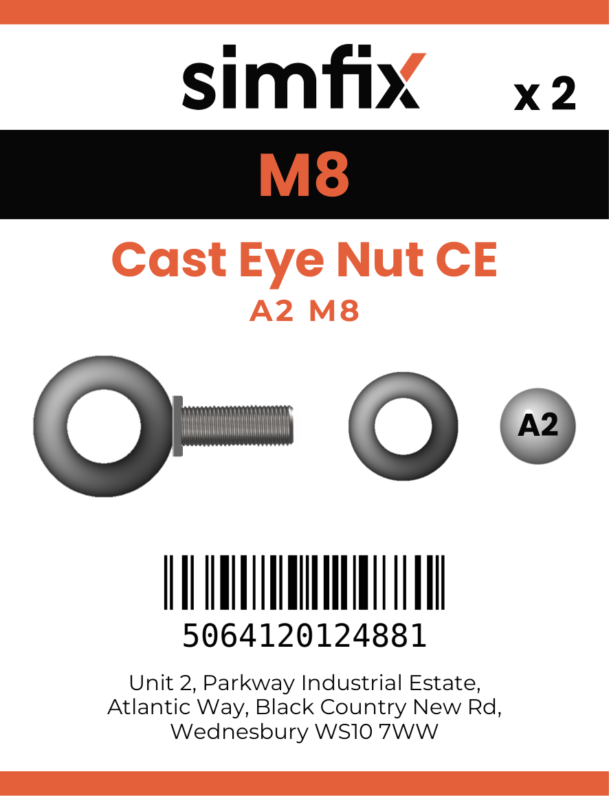 Simfix product label - CENA2008-D