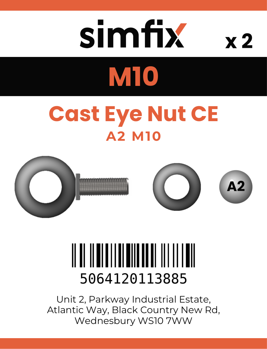 Simfix product label - CENA2010-D