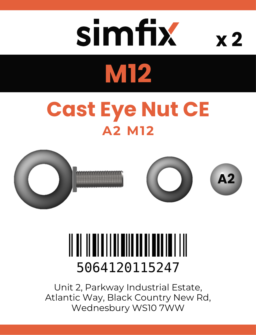Simfix product label - CENA2012-D