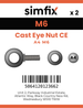 Simfix product label - CENA4006-D