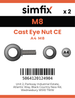 Simfix product label - CENA4008-D