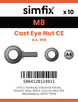 Simfix product label - CENA4008-T
