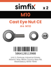 Simfix product label - CENA4010-D