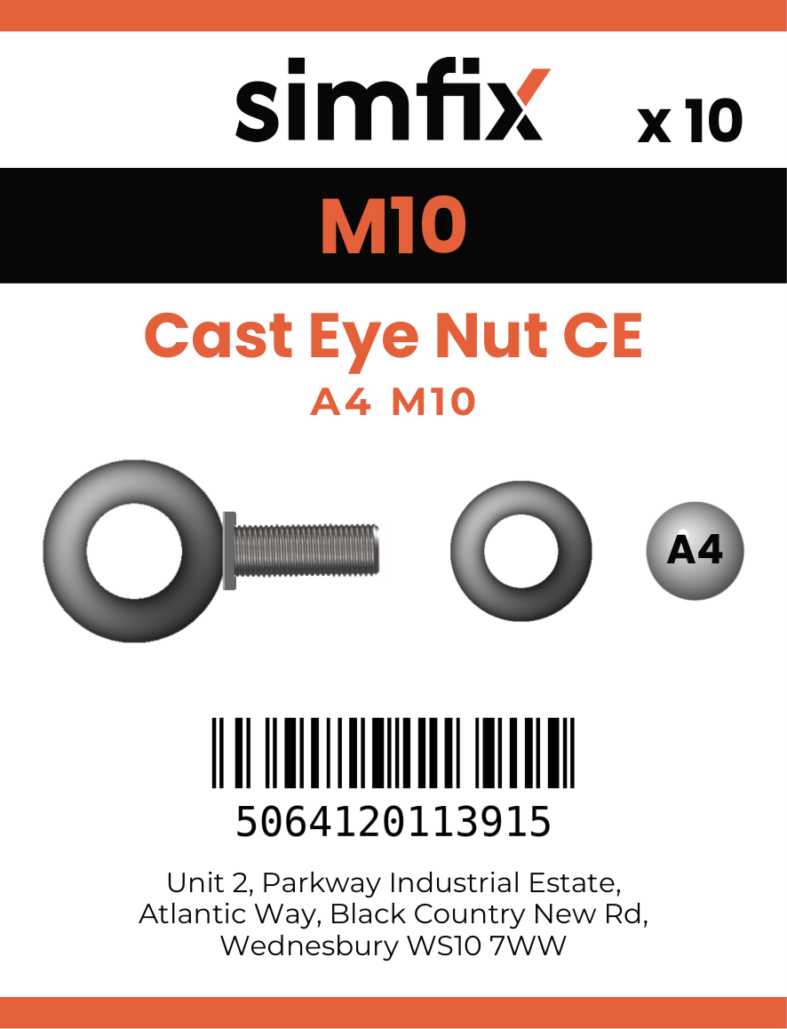Simfix product label - CENA4010-T