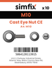 Simfix product label - CENA4010-T