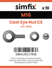 Simfix product label - CENA4016-T