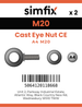 Simfix product label - CENA4020-D