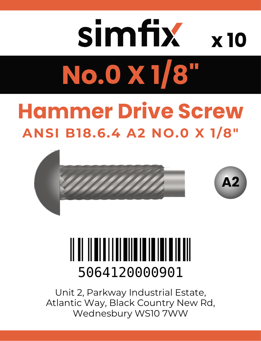 Simfix product label - DSA20005-D