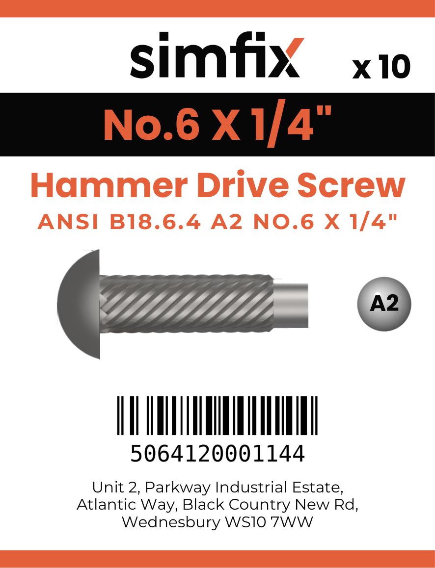 Simfix product label - DSA206006-D