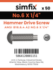 Simfix product label - DSA206006-T