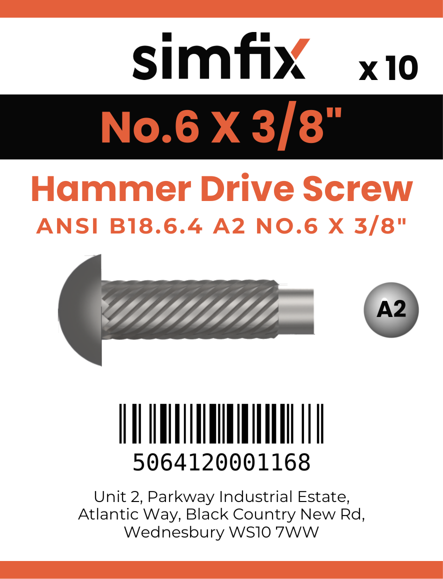 Simfix product label - DSA206009-D