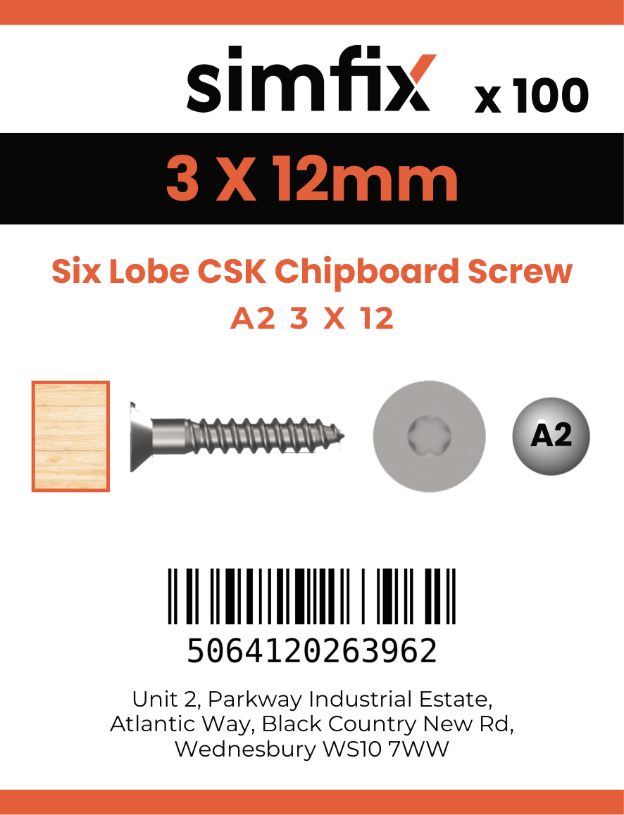 Simfix product label - FTTBA230012-D