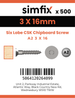 Simfix product label - FTTBA230016-T