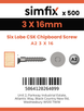 Simfix product label - FTTBA230016-T