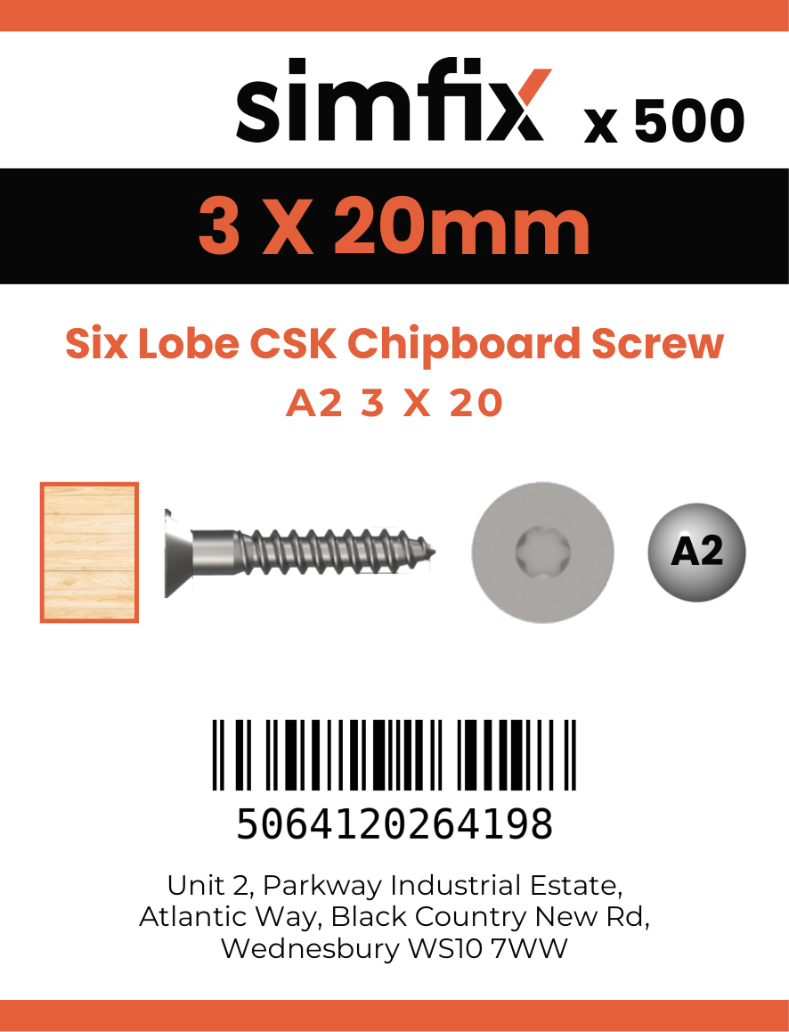 Simfix product label - FTTBA230020-T