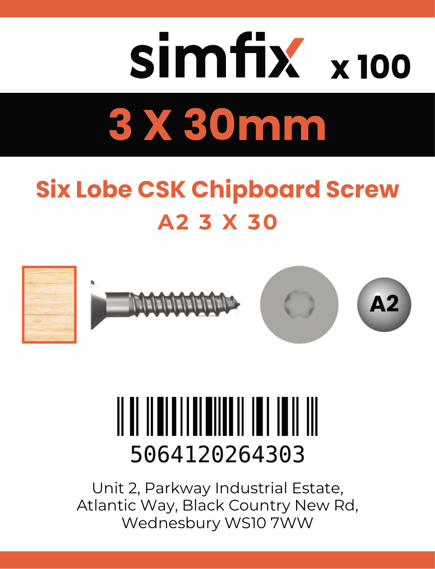 Simfix product label - FTTBA230030-D