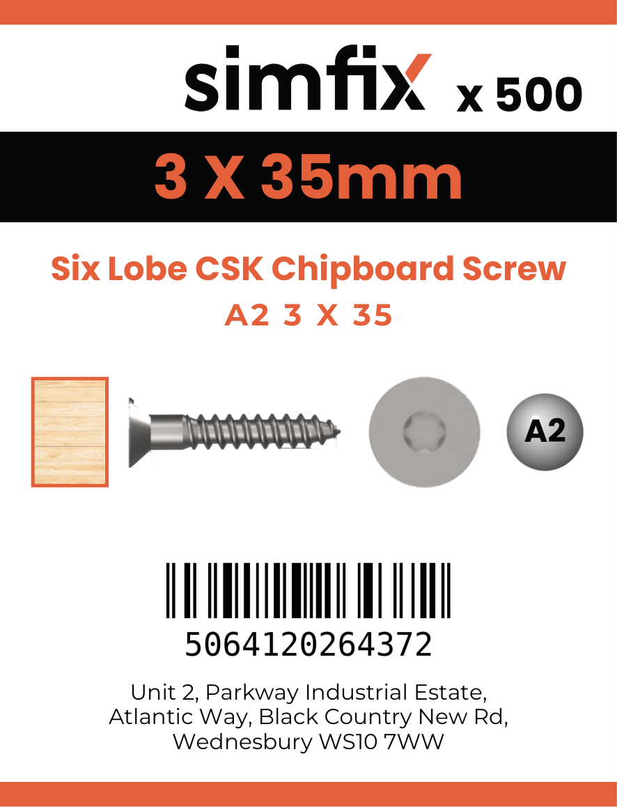 Simfix product label - FTTBA230035-T