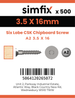Simfix product label - FTTBA235016-T