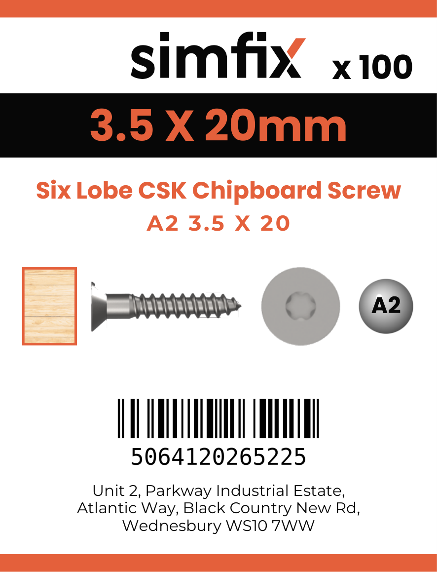 Simfix product label - FTTBA235020-D