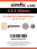 Simfix product label - FTTBA235030-T