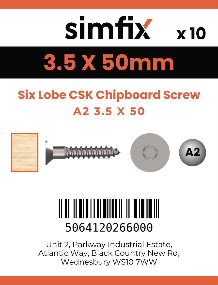Simfix product label - FTTBA235050-D