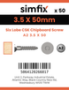 Simfix product label - FTTBA235050-T