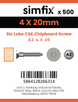 Simfix product label - FTTBA240020-T