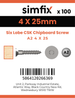 Simfix product label - FTTBA240025-D