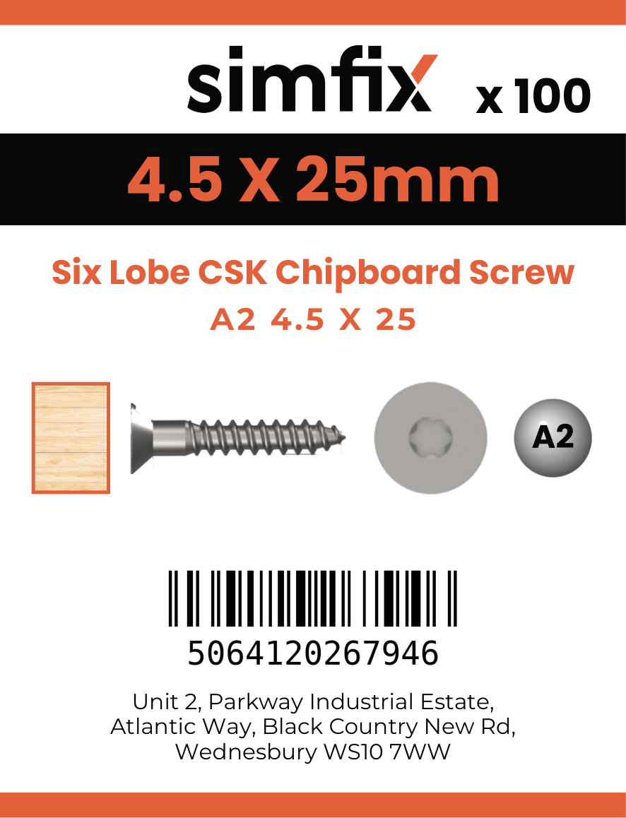Simfix product label - FTTBA245025-D