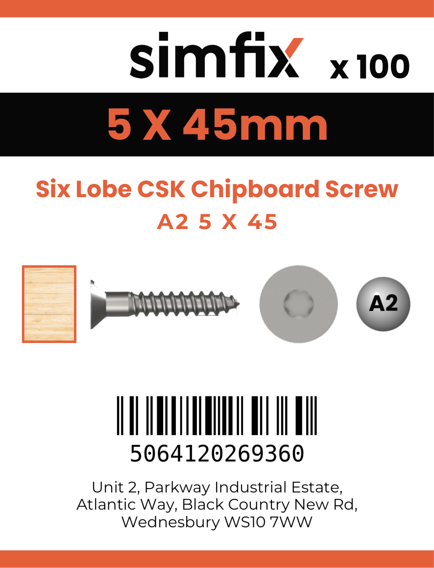 Simfix product label - FTTBA250045-D