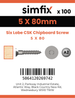 Simfix product label - FTTBA250080-D