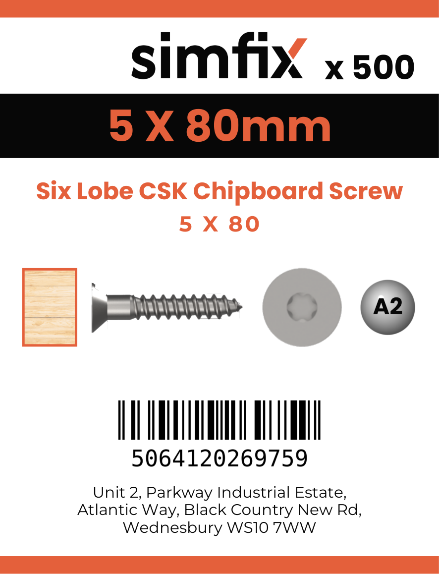 Simfix product label - FTTBA250080-T