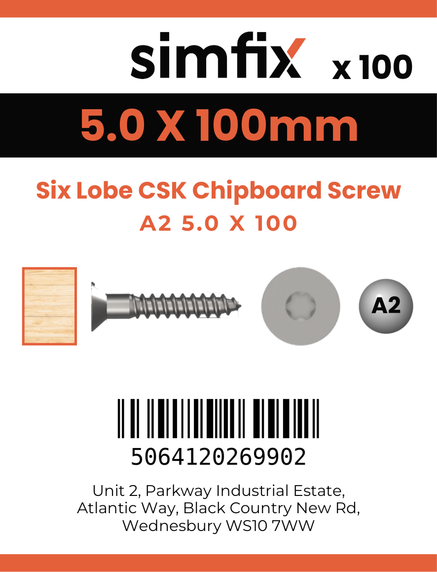 Simfix product label - FTTBA250100-D