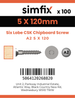 Simfix product label - FTTBA250120-D