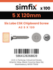 Simfix product label - FTTBA250120-D