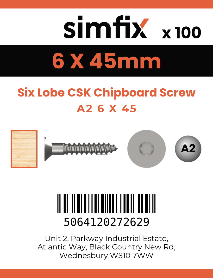 Simfix product label - FTTBA260045-D