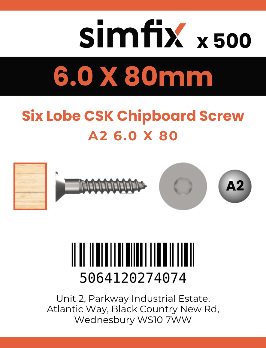 Simfix product label - FTTBA260080-T